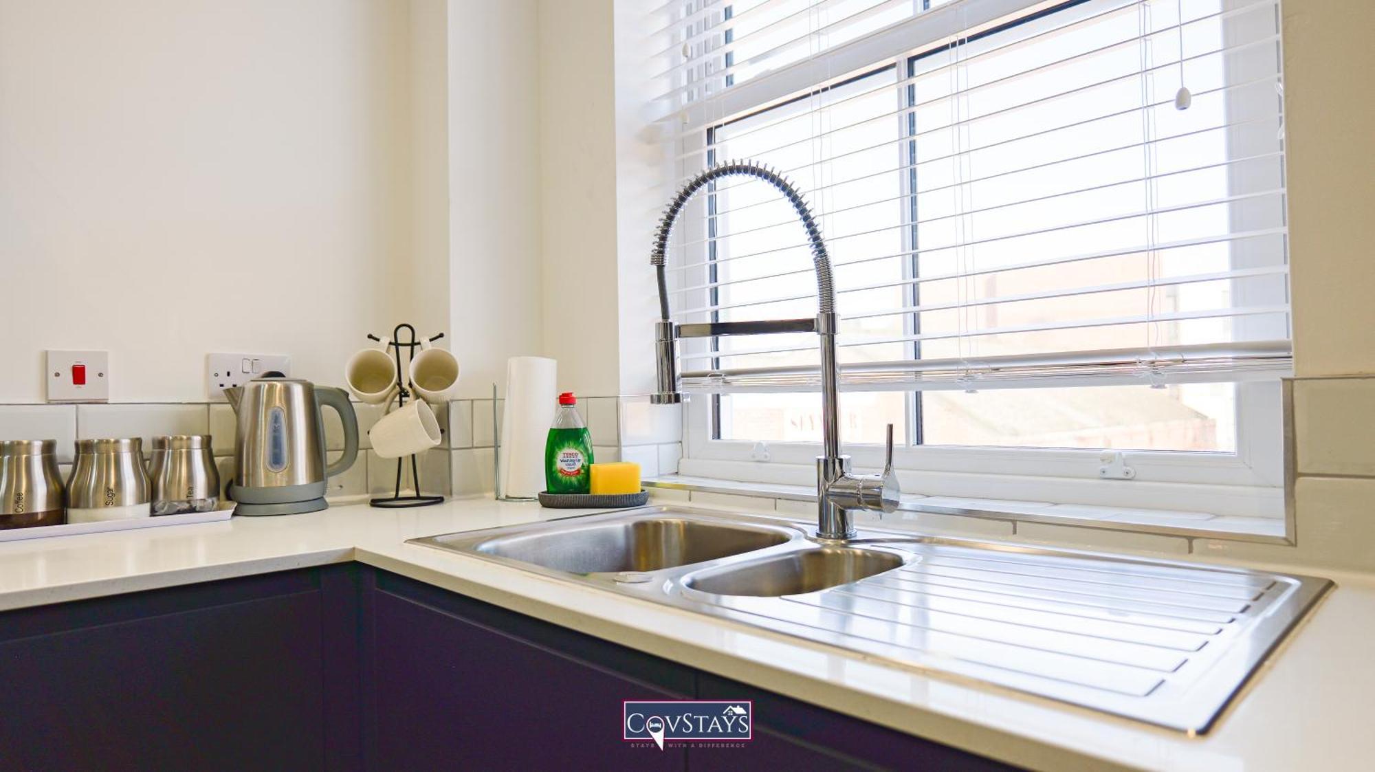 Apartment Old Silk - Serviced And 2-beds In Centre By Covstays Coventry