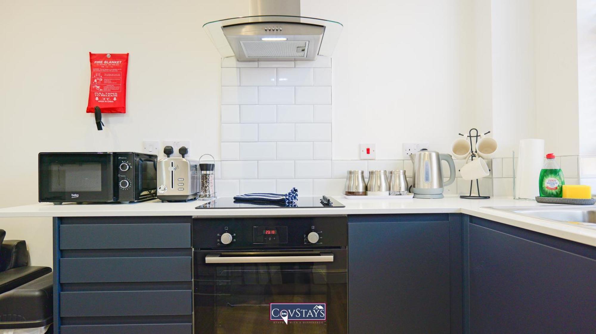 Old Silk - Serviced And 2-beds In Centre By Covstays Apartment Coventry