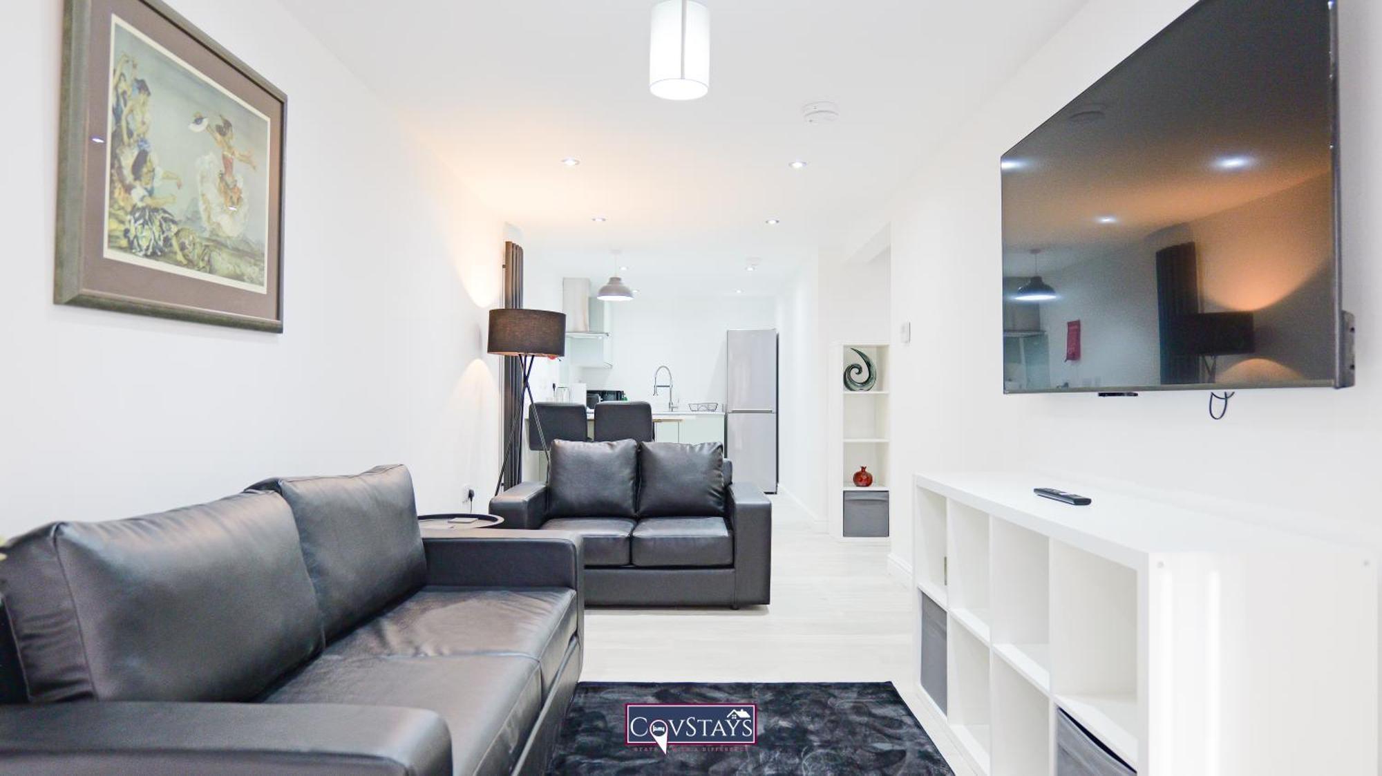 Apartment Old Silk - Serviced And 2-beds In Centre By Covstays Coventry