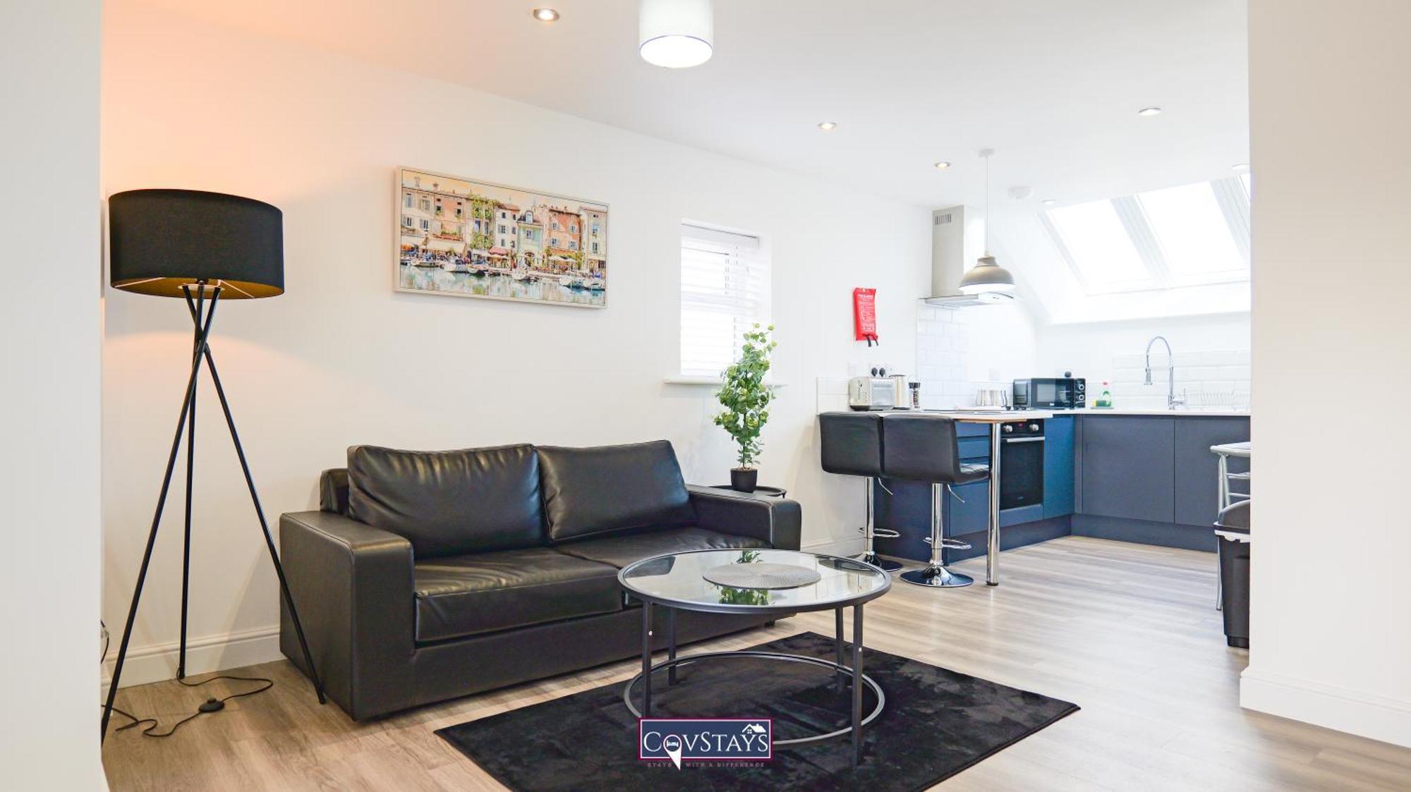 Apartment Old Silk - Serviced And 2-beds In Centre By Covstays Coventry